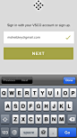 VSCO (iPhone) sign up flows