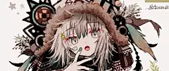 Twitter｜现代的民族风插画