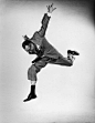 Harold Lloyd, 1950 in "Jumpology" by Philippe Halsman