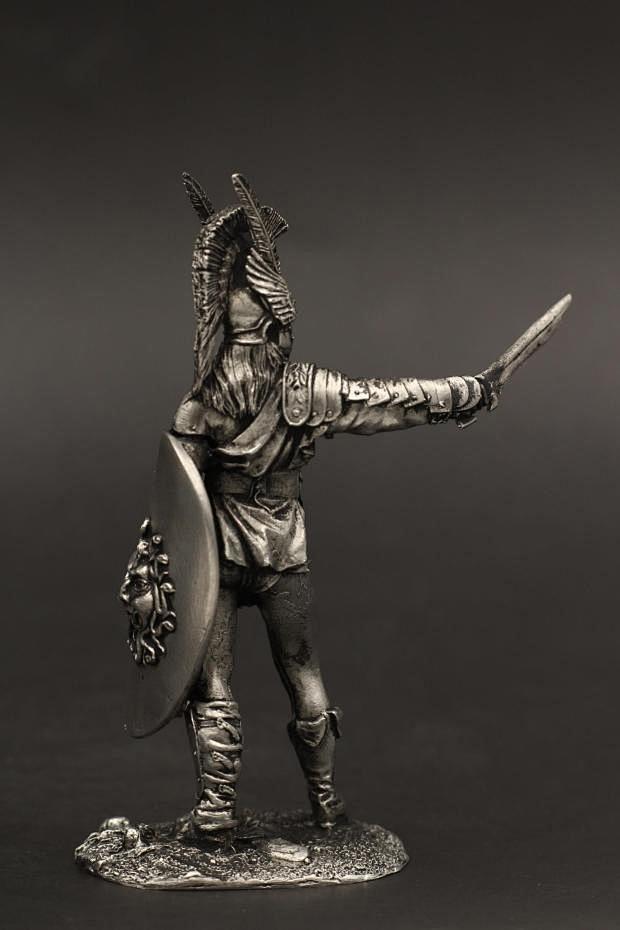 13060mm锡金属古代兵人模型古罗马竞技场亚马逊女角斗士淘宝网