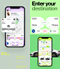 design animation  ios mobile Bank finance money cash credit ux