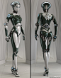 女性机器人“robotskin”_CG作品_朱峰社区3D新闻