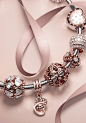 Pandora Rose Collection Artwork : Pandora Rose Collection - UK print campaign summer 2015