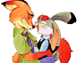 #Zootopia# #疯狂动物城# #动画# #电影# #手绘# #同人# #人设# #经典# #海报# #Q版#