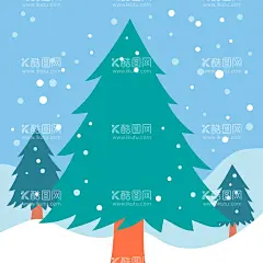 冬天背景  - 源文件下载【酷图网】冬天背景,冬日背景,冬日风景,下雪,雪地,寒冷,冬天壁纸,景色,自然季节,冬季,插图,冰天雪地,手绘,卡通,风景地形,
