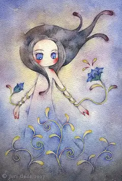 日本插画家juriu的漂亮水彩插画 第八期 - 插画图片_插画师_插画壁纸_场景插画_yidodo.net - 意兜兜