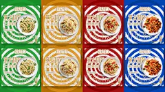 拉面食x彭狮 I 色彩之韵 味蕾之舞-古田路9号-品牌创意/版权保护平台