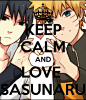 Keep calm and love sasunaru ^-^♡