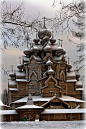 Wooden Church in Sudal, Russia