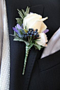 Un pequeño adelanto de una boda de primavera en púrpuras y Cremas - flores de la boda de San Valentín