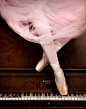 ♫♪ Music and Dance ♪♫ Ballet pink piano