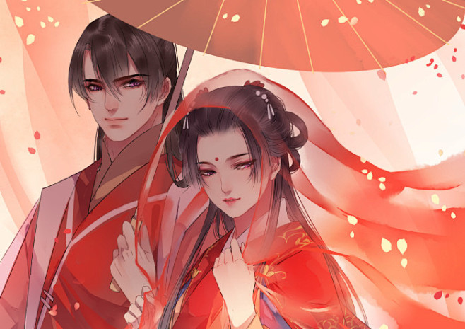 〔 古风情侣 〕作者' 有一只球