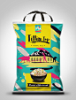 Tiffin Top Rice Packagiing : A few package design options for Tiffin top a rice packaging brand