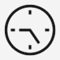 时钟小时分钟图标_88ICON https://88icon.com 时钟 小时 分钟 时间 计时器 计时 手表