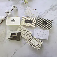 北欧风烫金英文字母祝福贺卡精致生日感谢立体祝福商务卡片送朋友-淘宝网