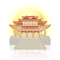 中国风氛围元素主题素材-宫殿