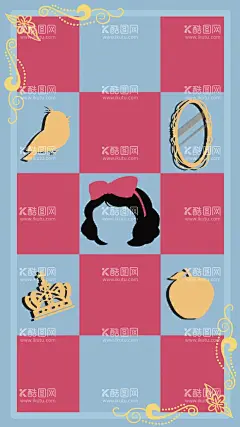 白雪公主主题壁纸  - 源文件下载【酷图网】白雪公主,公主,背景,壁纸,手机壳,可爱,唯美,清新,小鸟,墨镜,镜子,皇冠,苹果,毒苹果