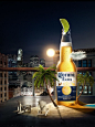 科罗娜啤酒PS创意合成广告设计，来源自黄蜂http://woofeng.cn/
