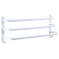 US $14.4 52% OFF|Towel Hanger Wall Mounted Towel Rack Bathroom Space Aluminum Fashion White Towel Bar Rail Matte Black Towel Holder|Towel Racks|   - AliExpress : Smarter Shopping, Better Living!  Aliexpress.com