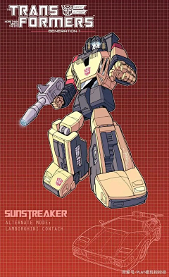 全世界向左划采集到插画【TRANSFORMERS】