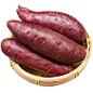 小紫薯仔地瓜新鲜紫心番薯紫薯新鲜农家自种现挖生5斤-10斤糖心