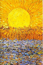 "I dream my paintings, then I paint my dreams." Vincent Van Gogh - Le Soleil: @北坤人素材