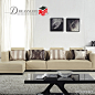 米黄色的组合沙发，点缀出优雅的客厅氛围！http://t.cn/zlUxvzi