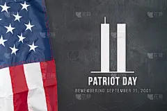 纪念9月11日，爱国者日，记住9月11日。