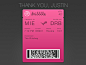 Passbook Thank You