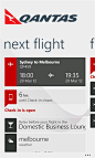 NOW BOARDING: THE WORLD OF AIR TRAVEL, YESTERDAY AND TODAY / qantas airline app for Windows Phone...