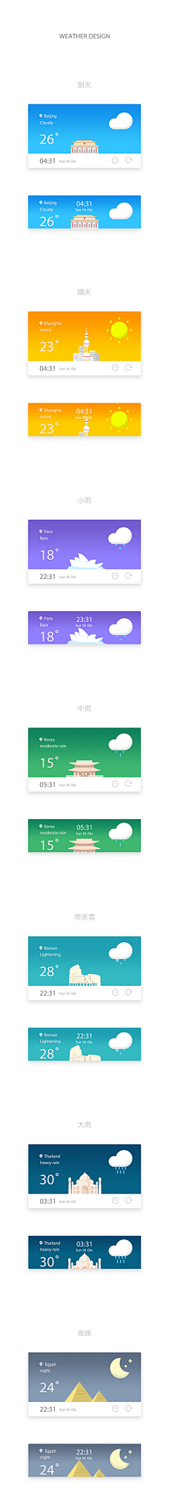 T_小宅采集到APP-天气