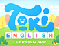 Toki - English Learning iOS App : NestStrix Studio is happy to share with you our new app concept.TOKI it's an application for learning English. It's a bright world with incredibly cute residents. You will be accompanied by cute forest animals which will 