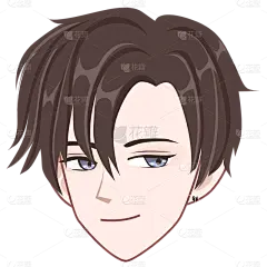 手绘-二次元动漫头像人物插画4