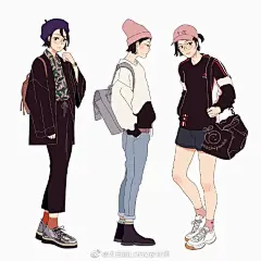 #LOGO设计# 人物服饰插画绘制
mochipanko ​​​​