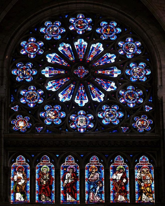 最美的教堂彩色玻璃之二_小雨艺术灯具_百...