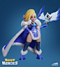 Ready Heroes, Ming Xiong : render with blender I hope you like it