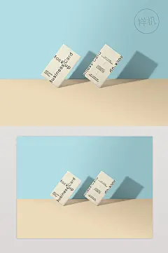 时尚高端名片样机