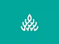 【小清新】以植物为元素的logo设计（65例）