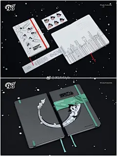 Moleskine 限定版铁臂阿童木笔记本，全两种设计，再现经典漫画形象 ​​​​
