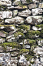 another mossy stone wall