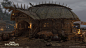 For Honor - Viking Village, Laurie Durand : My mandate on the season 3 of For Honor was modeling the big viking Hall (exterior and interior) area in the Viking Village map. I helped on the level art and optimization around the pieces that I worked on, but