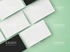 名片卡片  - 源文件下载【酷图网】高端,质感,蓝色,女性,护肤品,化妆,美妆,香水,品牌,形象,VI,样机,提案,PSD,素材