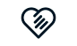爱心手公益慈善标志logo矢量图设计素材