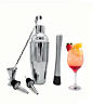 GaoBangM Cocktail Shaker Set,6 Pcs Cocktail Making Kit,750ML Stainless Steel Cocktail Shaker with Cocktail Shakers Built-in Bartender Strainer, Measuring Jigger, Bar Spoon, Pourers and Muddler : Amazon.co.uk: Home & Kitchen