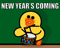 #LINEFRIENDS#马上就是新年了...