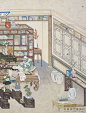中國國家博物館南區三層12号展廳《聊齋圖說·畫皮》。