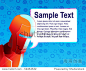 Template design vector poster.