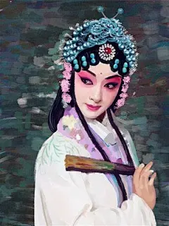 花旦插画的 搜索结果_360图片