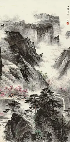 陶一清——国画山水 | 
陶一清(1914.1.7 -1986.6.5) 斋号补斋，擅长山水画，国画艺术家，教授。原名文通，原籍上海市。1914年1月7日生于北京。自幼学画起自临摹，以两宋名作为范本，参考元、明、清诸名家，鉴于北宗有笔而渲染稍差，尝以南宗弥补，融南北二宗山水于一炉，以造化为师又不断从现实生活中吸取创作素材，并取西洋画之优点，丰富表现内容，努力做到古为今用，洋为中用，主次分明。