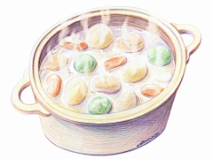KEVINGOR采集到吃货会画画